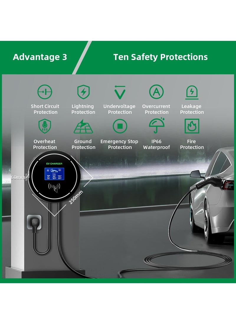 Generic INPLUGIN is01 Wall PHEV/EV Charger (7kW / 32A / 220V / 5 Meters / Type-2 / Level 2 / APP Remote Control) Home Car AC Charger  - Image 5