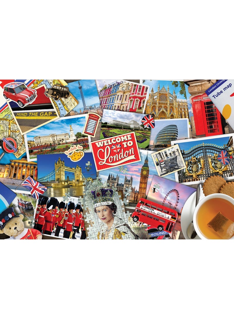 Eurographics London Bus Tin 550 Puzzle - Image 2