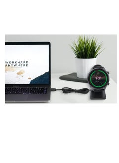 KASTWAVE Replacement Charger Stand, Compatible with Amazfit GTR 3, GTR 3 Pro, GTS 3 Smart Watch,Charging Dock with USB Charger Cable Fit for Amazfit GTR 3 Watch  - Image 2