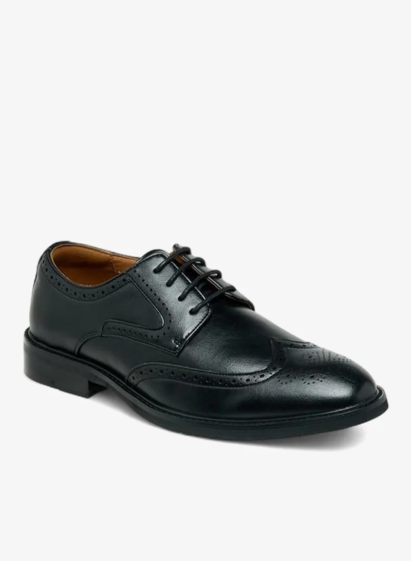 DUCHINI Men Lace-Up Derby Shoes