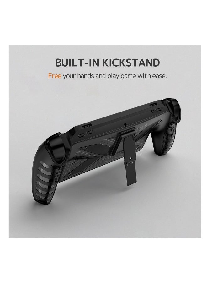 Generic Premium Silicone Case for Playstation Portal with Kickstand ShockProof and AntiScratch Design for Ultimate Protection  - Image 4