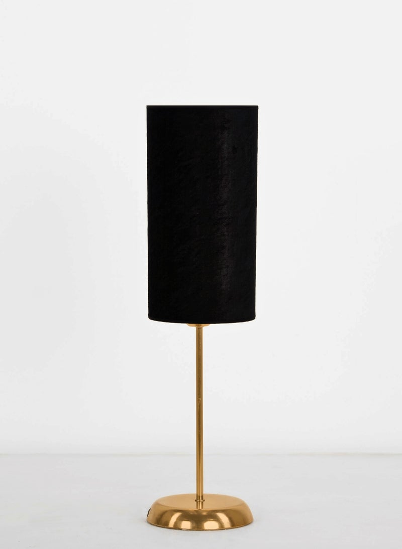 كلوك اباجورة تافولو ذهبية مصغرة - اسود قطيفة - Image 3