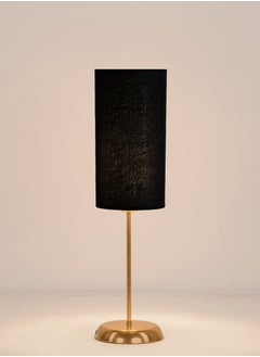 Cluc Petit Tavolo Gold Table Lamp - Black (Velvet)  - Image 1