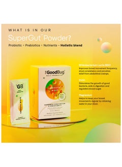 The Good Bug The Good Bug Smooth Move Supergut Powder For Constipation Relief And Bowel Movemen 15 Days Pack  - Image 4