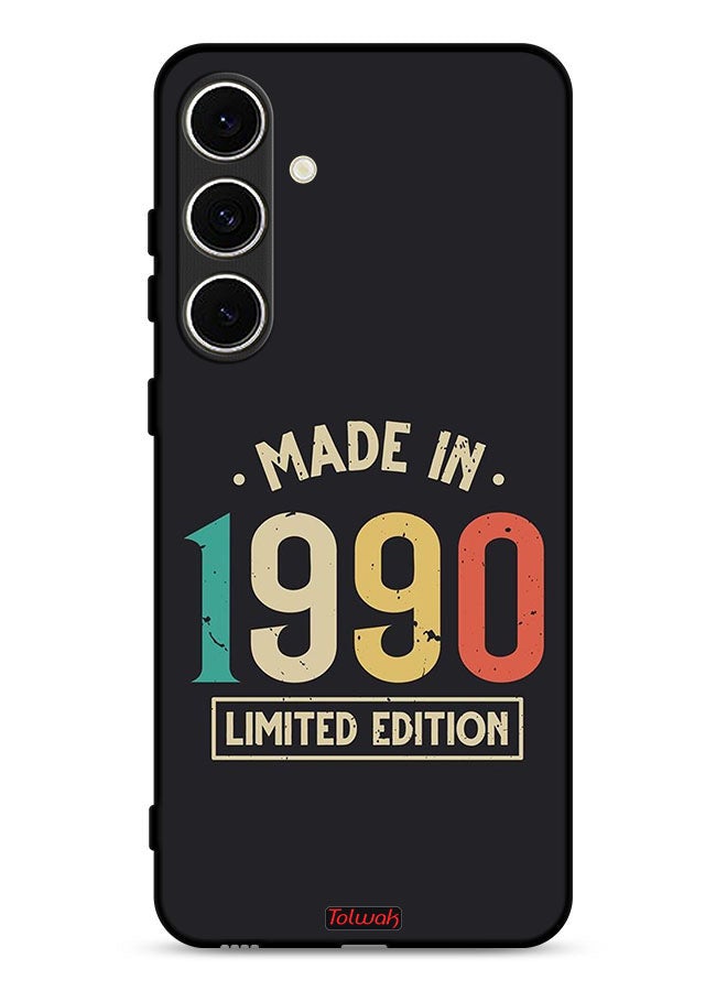 Tolwak Samsung Galaxy S24 FE 5G Protective Case Cover Made In 1990 Limited Edition - Image 1