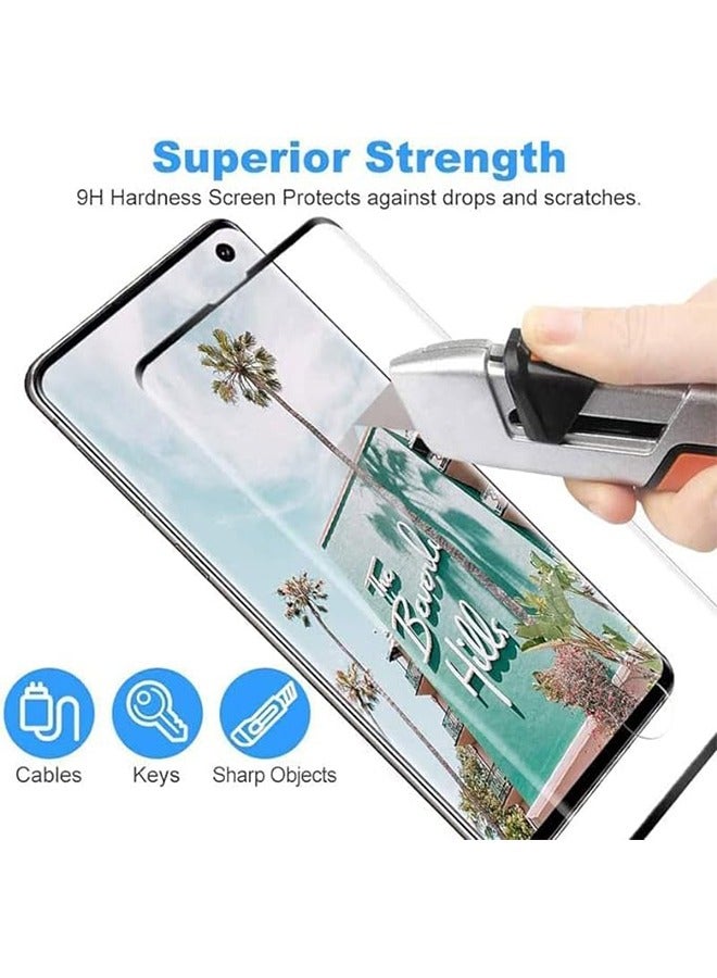 أوشن هونور x9b فيلم حامي الشاشة 2 قطعة ، 9H صلابة تشديد الزجاج ، 3D منحني قناع - Image 3