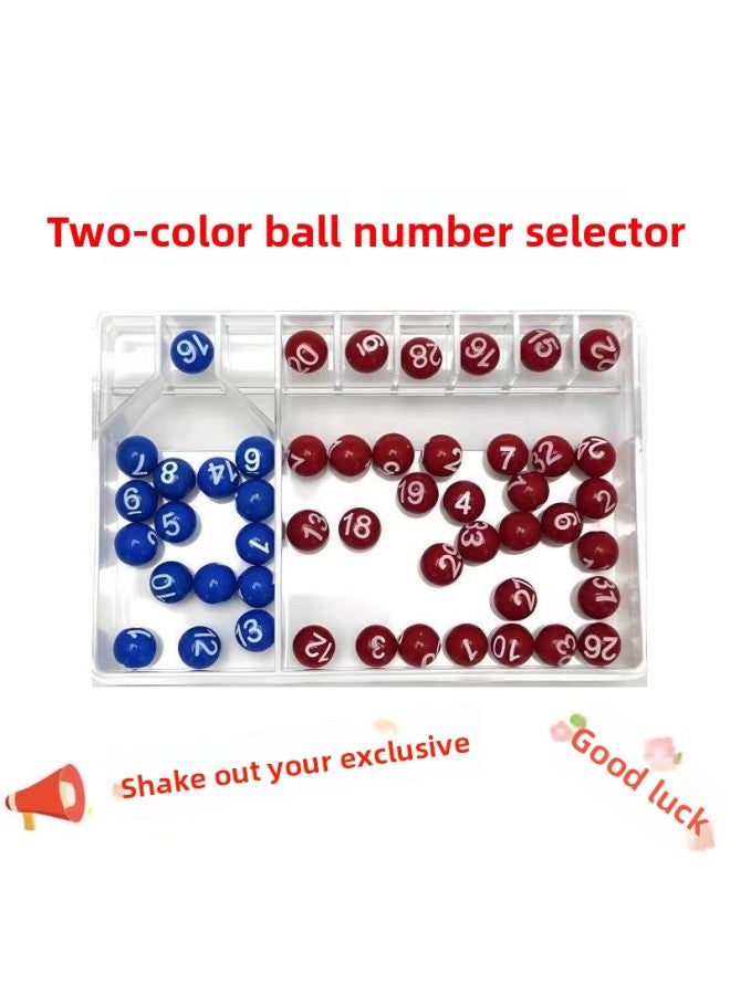 The Two-Color Ball Lottery Number Generator Solves The Problem Of Difficulty In Selecting Numbers And No Longer Uses Machine Selection. It Is Easy To Carry And Is Ready For Sale