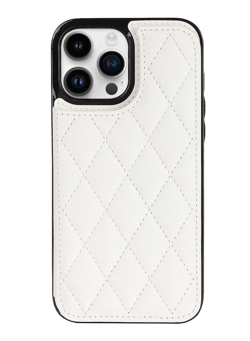 Suteni Back Cover Leather Card Slots Magnetic Back Phone Case for iPhone - Image 1