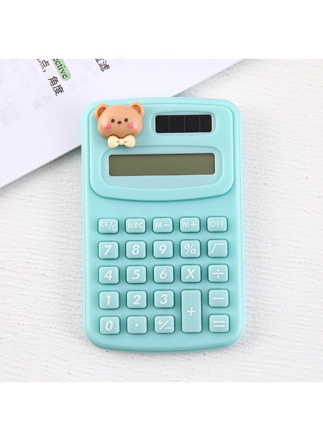 New Simple Student Calculator, Mini Macaron Color Computer, Cartoon Cute, High-value Portable Calculator