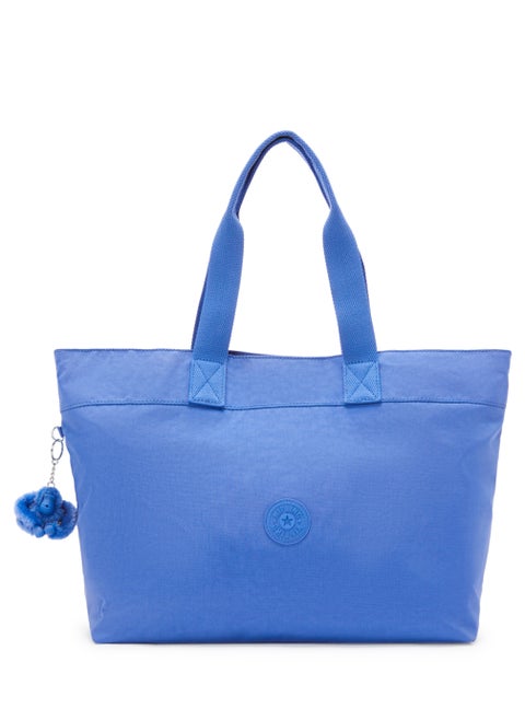 -ColissaLarge Tote with Laptop Compartment-Havana Blue