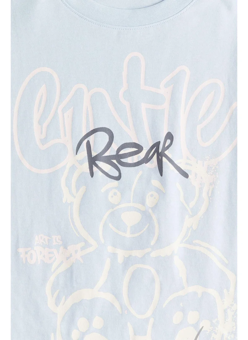 H&M Oversized cotton T-shirt