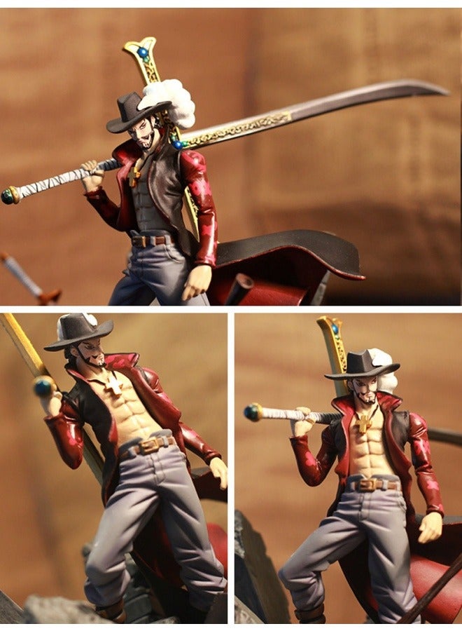 عام قطعة واحدة النمذجة الملك ، معركة حاسمة على رأس جوراكيل ميهوك هوك سطح المكتب الديكور لعبة ، هدية للعائلة والأصدقاء - Image 3