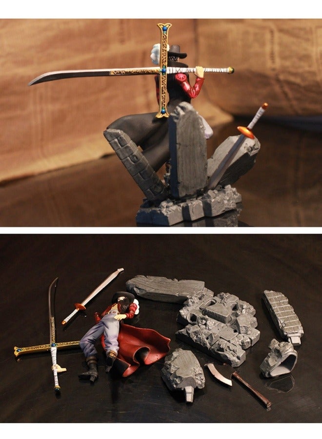 عام قطعة واحدة النمذجة الملك ، معركة حاسمة على رأس جوراكيل ميهوك هوك سطح المكتب الديكور لعبة ، هدية للعائلة والأصدقاء - Image 4