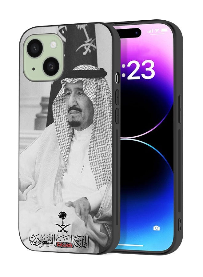 Tolwak Apple iPhone 15 Plus Protective Case Cover King Salman - Image 1