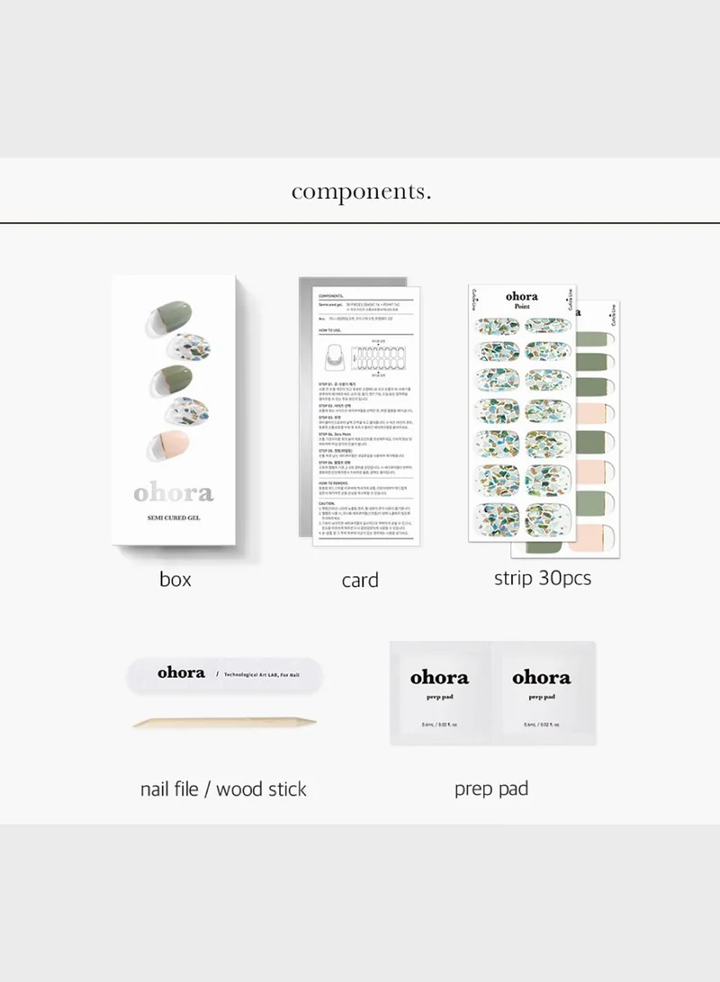 ohora Nail Art Wrap - Linen