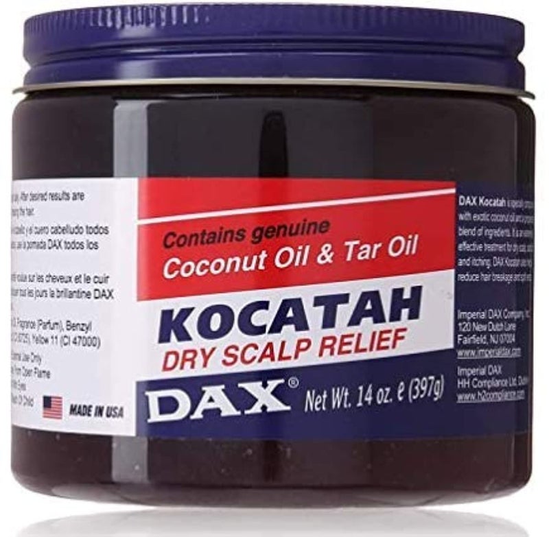 Dax Kocatah Dry Scalp 14 Ounce Jar (414ml) - Image 2