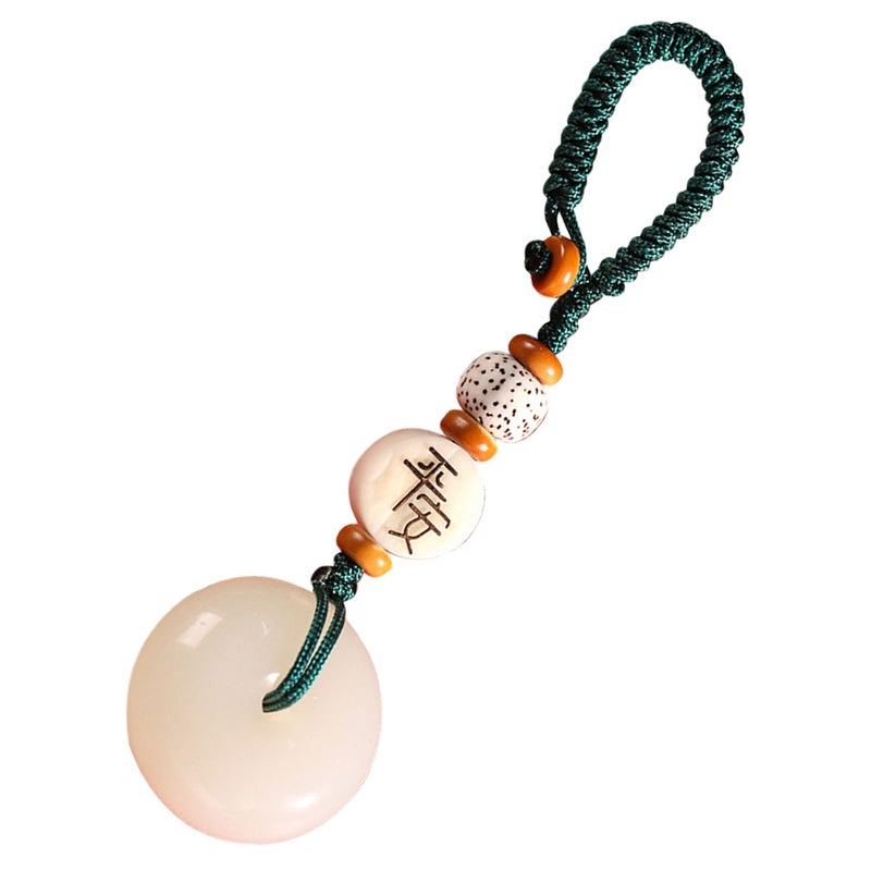 Glass Traditional Charm Chinese Style Ornament Backpack Ornament Chinese Style Bag Keychain Decor Traditional Keychain Decor - Image 5