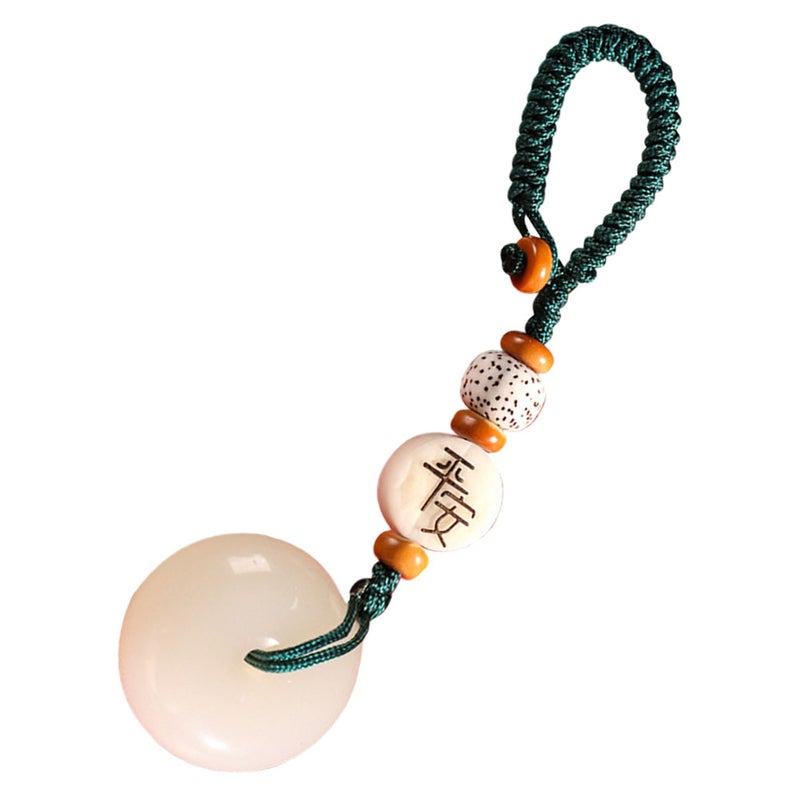 Glass Traditional Charm Chinese Style Ornament Backpack Ornament Chinese Style Bag Keychain Decor Traditional Keychain Decor - Image 4