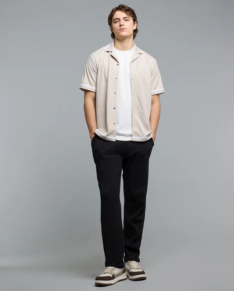 R&b Solid Lounge Pants with Drawstring Waist