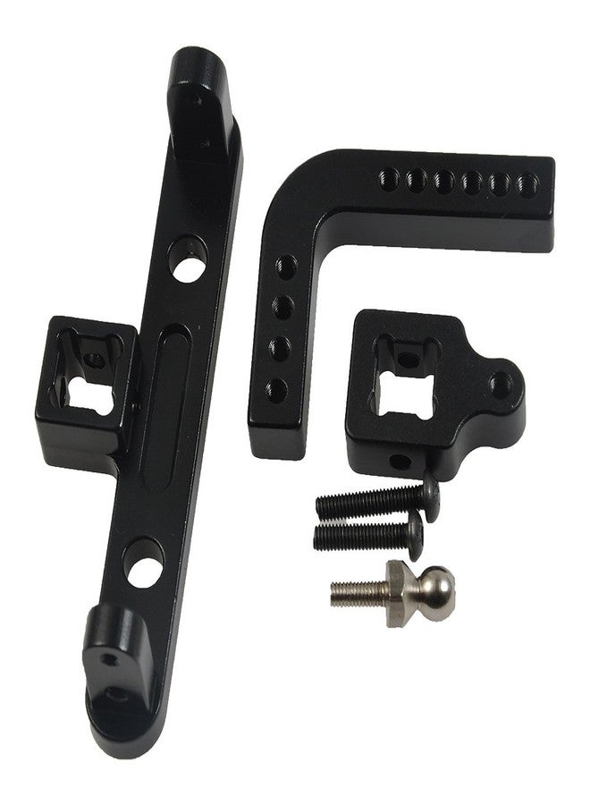 MOHERO RC Aluminum Adjustable Drop Trailer Hitch Receiver for 1/10 RC Axial SCX10-II 90046 Crawler Car - Image 5