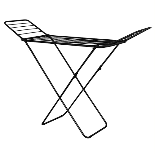 VIN KRAFT Foldable Clothes Drying Stand, Premium Cloth Drying Stand (Mighty Black) - Image 2