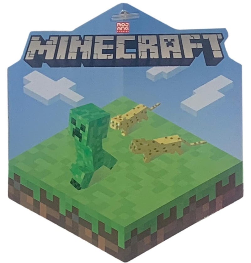 Minecraft Boys' Naughty Mobs T-Shirt, Charcoal Heather (S) - Image 3