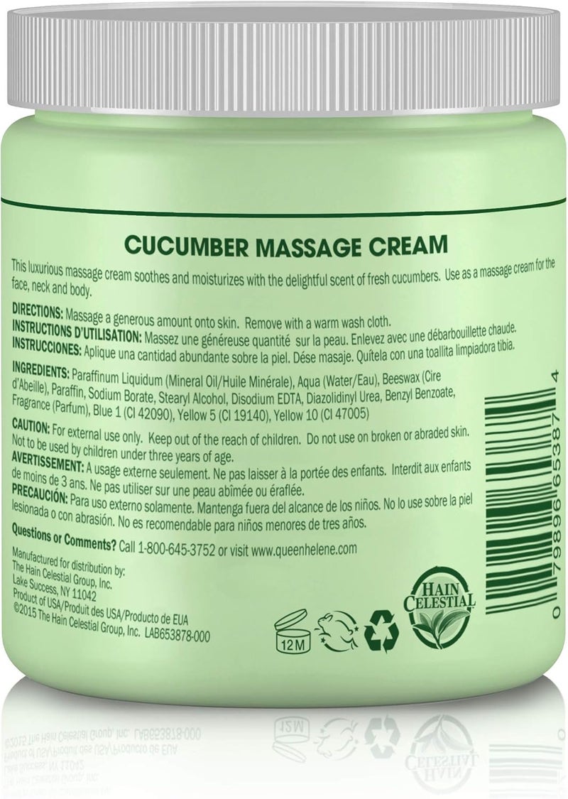 Queen Helene Professional Massage Cream Cucumber 15 Oz Packaging May Vary - Image 2