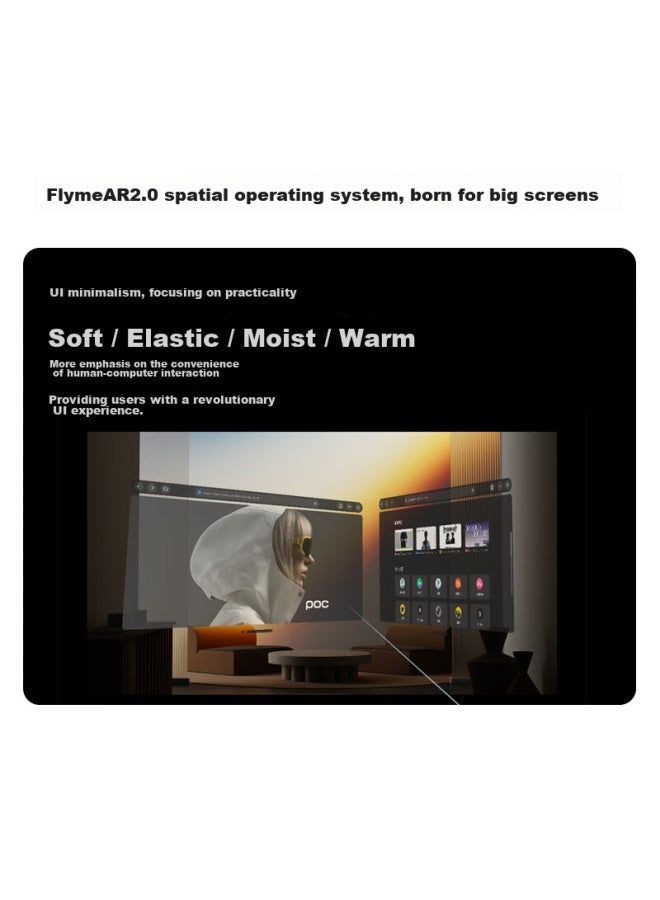 Meizu Starv View Smart Gl, Starry Gray Ar Gl, High-definition Giant Screen Viewing And Gaming Gl, Non-vr Gl, Ai Smart Gl, Dp Direct Connection To Apple 16 Series - Image 5