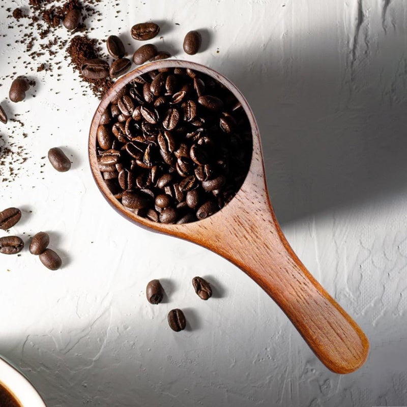Walnut Wood Coffee Scoop 42ml Reusable Measuring Spoon For Coffee Tea Sugar - Image 5