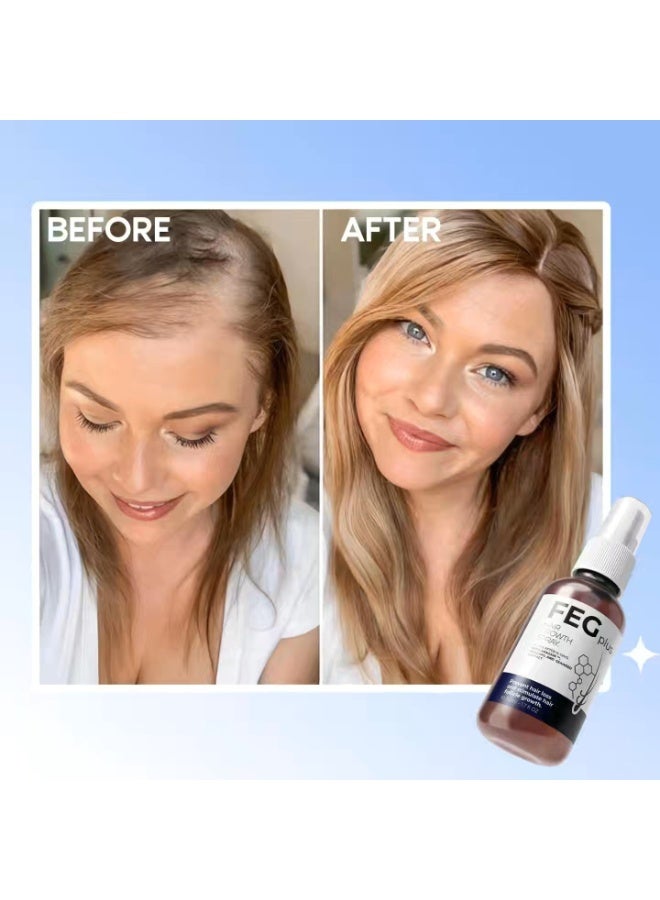 FEG Hair Growth Spray Regrowth Hair Growth Treatment Liquid for Thicker Hair Growth - Image 4