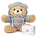 Osacoe Big Hugs Teddy Bear Stuffed Animal with Gift Box Removable Hoodie for Comfort and Love for Kids Women Men in Tough Time Get Well Soon Gifts Basket with Beautiful Gift Greeting Card - Image 3