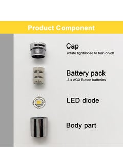 CMGTYYD. 10 عبوات أضواء كاشفة صغيرة لاسلكية LED لاسلكية - أضواء لاسلكية مصغرة لاسلكية تعمل بالبطارية تعمل بالبطارية باللون الأبيض الدافئ للأعمال الفنية وعرض المجوهرات والخزائن ومشاريع الأعمال اليدوية (أبيض دافئ)  - Image 5