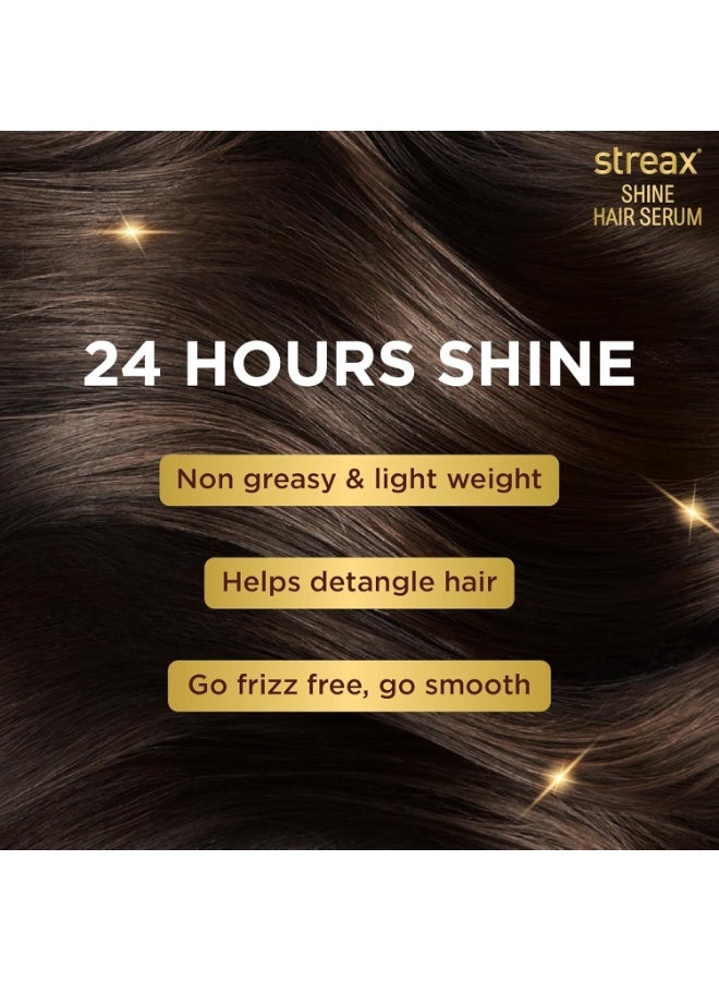 Streax سيروم شعر ستريكس شين مع زيت الجوز - 90 مل | لشعر خالي من التشابك، خالي من التجاعيد ولامع - Image 3