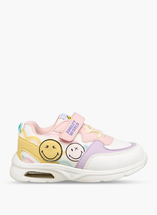 SMILEY Girls Colorblock Sneakers - Image 3
