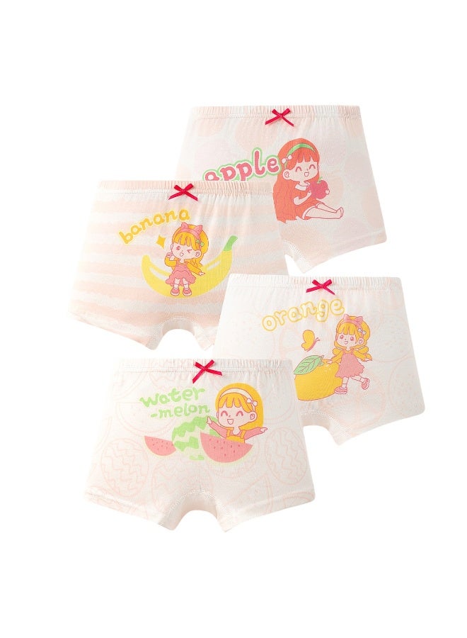 KUYING New Comfortable Skin friendly Breathable Underwear Set 0f 4 