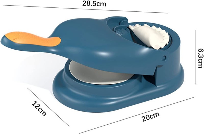 JAINI ENTERPRISE Jaini Enterprise 2 in 1 Dumpling Maker Multifunction Dumpling Mold Print Machine Press Mould for Gujiya Ghughra Momos Making Kitchen Dumpling Puri Maker Multicolor  - Image 5