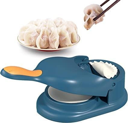 JAINI ENTERPRISE Jaini Enterprise 2 in 1 Dumpling Maker Multifunction Dumpling Mold Print Machine Press Mould for Gujiya Ghughra Momos Making Kitchen Dumpling Puri Maker Multicolor  - Image 1