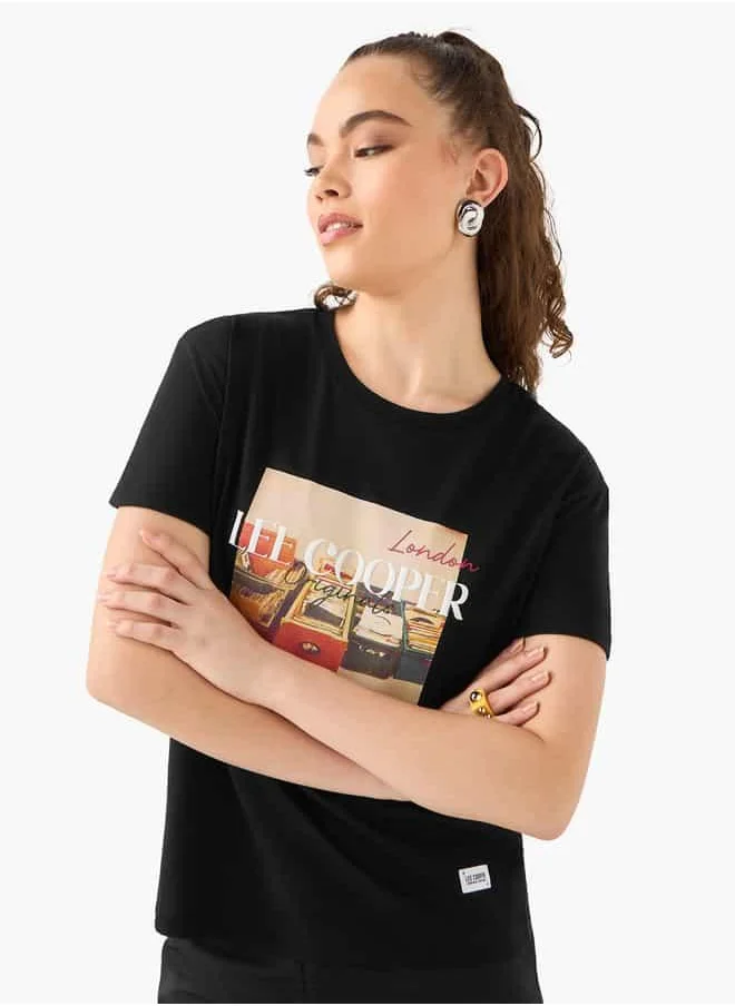 لي كوبر Lc Logo Tee For Female