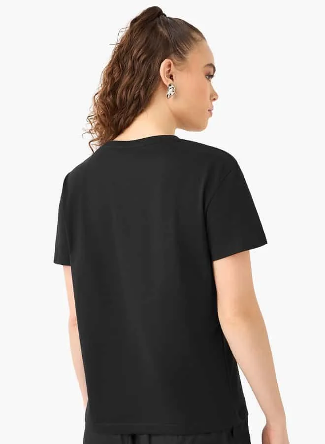 Lee Cooper Lc Logo Tee For Female