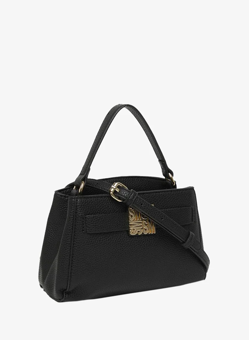 ستيف مادن Women's Black Compact Crossbody Bag