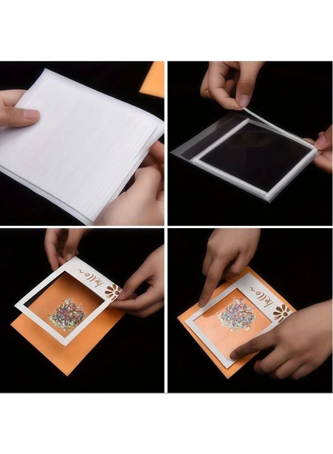 50pcs EVA Double Sided Foam Tape Waterproof Adhesive Strips For DIY Crafts Home Decor - Image 3