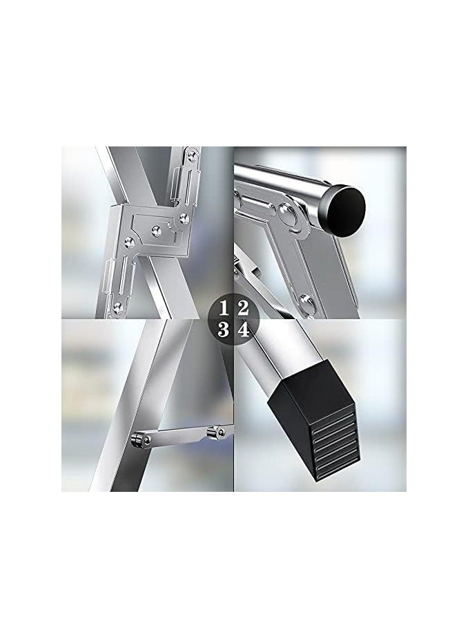 Folding X Shaped Stainless Steel Garment Rack, Adjustable and Foldable Clothes Drying Rack, Space Saving Heavy Duty Stainless Steel Laundry Drying Rack  - Image 5