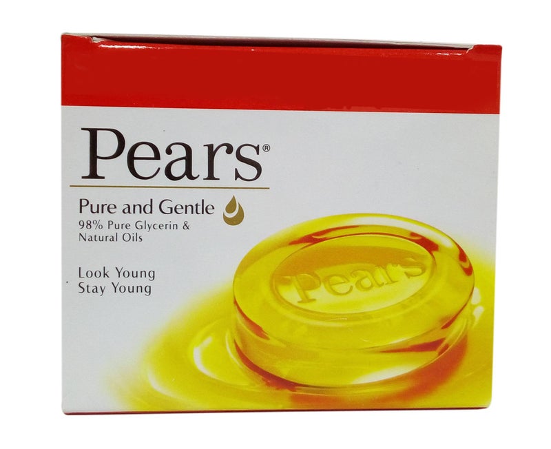 Pears Soap Bars - Pure and Gentle, 3x125g Carton