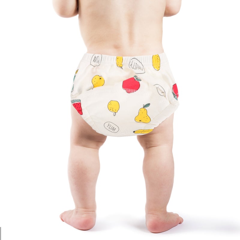 2 pcs Baby Training Cotton Diaper Toddler Washable Diaper Pants Baby Reusable Diaper - Image 3