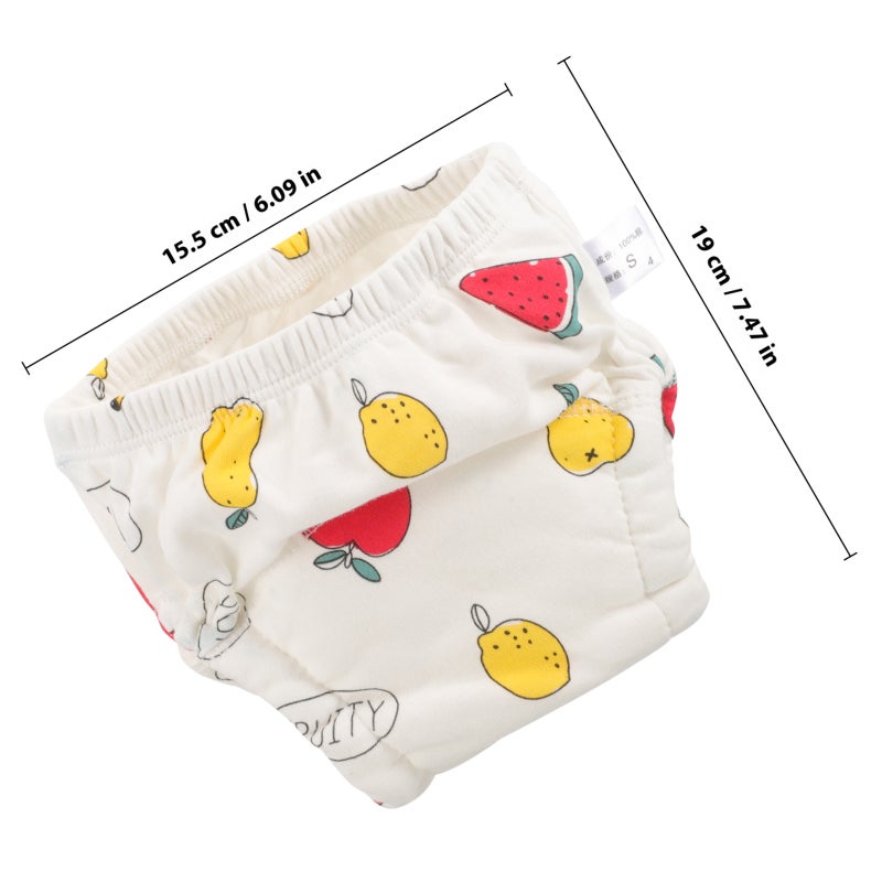2 pcs Baby Training Cotton Diaper Toddler Washable Diaper Pants Baby Reusable Diaper - Image 2