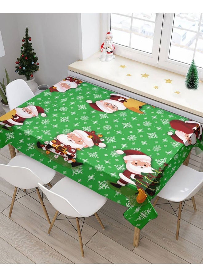 general christmas tablecloth satin 100*140 - Image 2