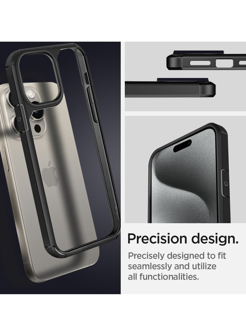 INFOSUN iPhone 15 Pro Case Clear 6.1 inch【Anti-Yellowing】【 Mil-Grade Anti-Drop】iPhone 15 Pro Cover Transparent, Slim Crystal iPhone 15 Pro Case, Full Coverage Lens Protection, Shockproof Anti-Scratch Clear - Image 5