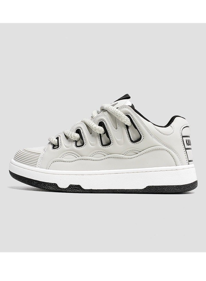 KUYING New Thick Sole Elevated Board Shoes  - Image 1