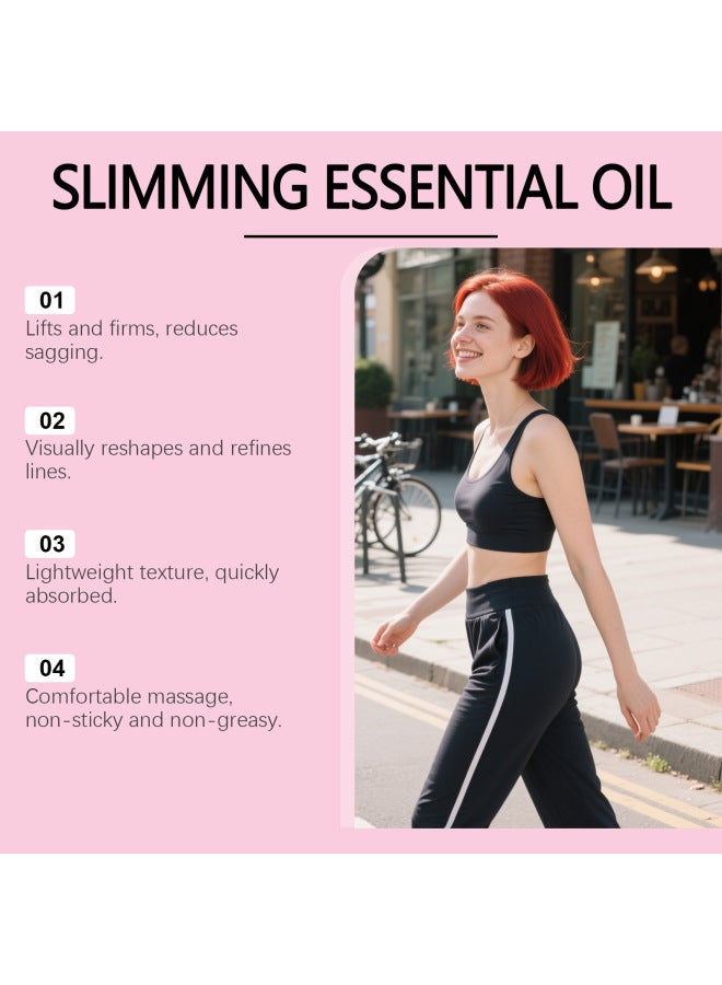 EELHOE Body Contouring Oil Deep Hydration Elasticity Skin Revitalization Lightweight Figure Enhancing Charm Care Oil - Image 4
