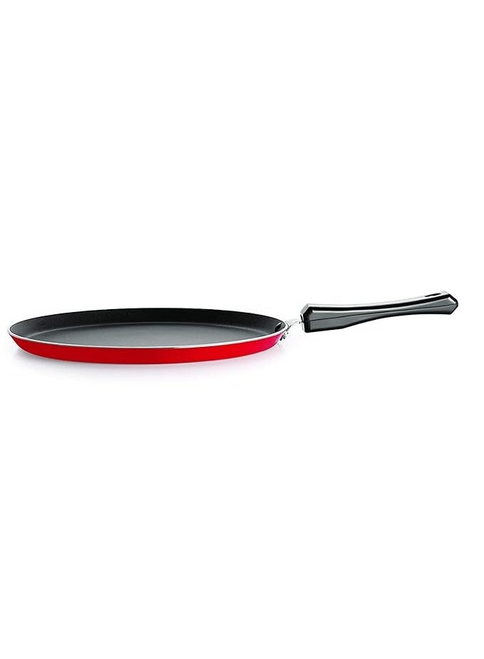 Nirlon Special Aluminium Non-Stick Flat Base Dosa Tawa, 27.5cm (3 Layered Coated) - Image 4